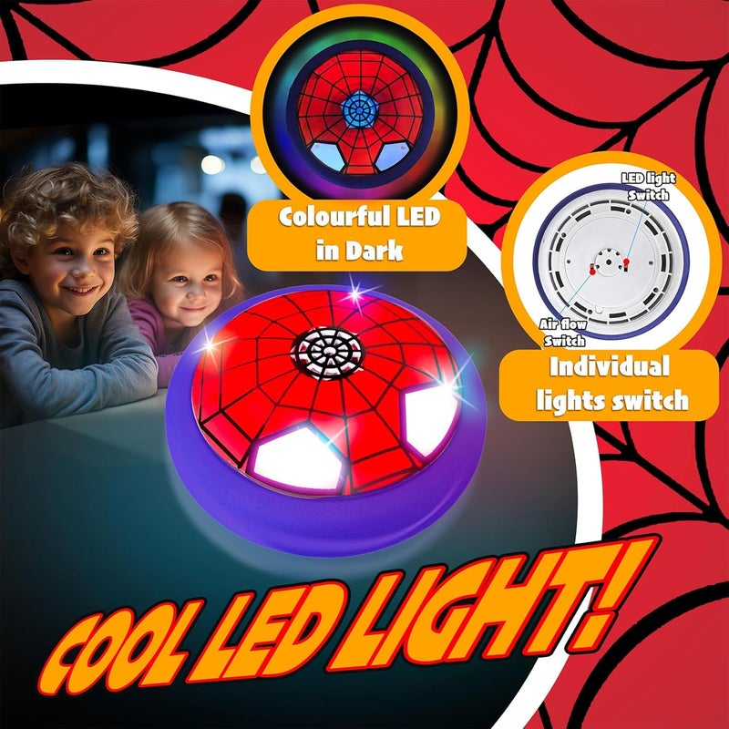 PHOSEA Hover Soccer Light-Up Ball, Set of 2 LED Soccer Ball Toys,Indoor Toy Games Gifts for Birthday, Kids, Boys for Age 6, 7, 8, 9, 10, 11, 12 Years Old for Boys Kids - Image 3